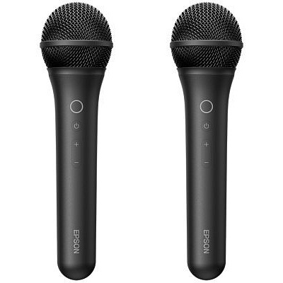 Epson ELPKM01 Wireless Karaoke Microphone Pair