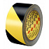 3M 5702 PVC banda galben-negru, rezistent la abraziune, 50 mm x 33 m