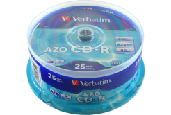 CD-R Verbatim DL+ 80min SPINDL