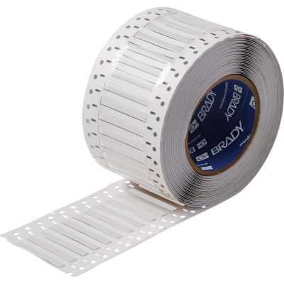 Brady LSZH-094-2-WT / 141202, etichete, THT Low Smoke Halogen Free Permasleeve Wire Marking Sleeves, 50.80 mm x 4.60 mm