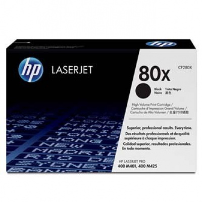 HP 80X CF280X negru toner original
