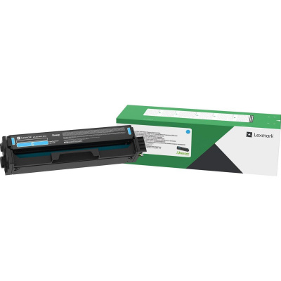 Lexmark C332HC0 azuriu (cyan) toner original
