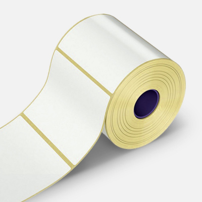 Etichete autoadezive PP PP (polypropylen), 75x60mm, 1000 buc., TTR, alb, rola
