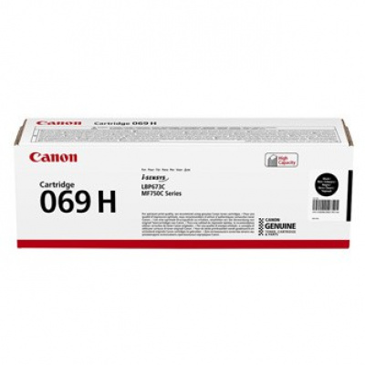 Canon 069BKH 5098C002 negru (black) toner original