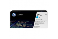 HP 651A CE341A azuriu (cyan) toner original
