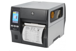 Zebra ZT42163-T4E0000Z ZT421, 6" imprimantă de etichete, (300 dpi), peeler, rewinder, disp. (colour), RTC, EPL, ZPL, ZPLII, USB, RS232, BT, Ethernet