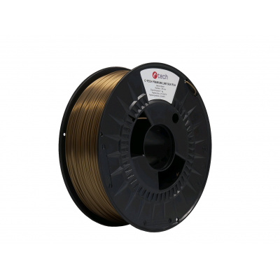 C-Tech 3DF-P-SPLA1.75-BRONZE 3D filament, PREMIUM LINE, Silk PLA, 1,75mm, 1000g, Bronz (Bronze)