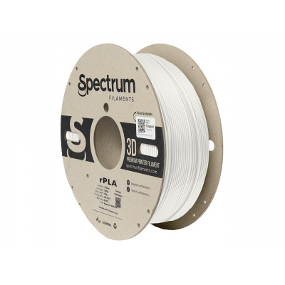 Spectrum 80555 3D filament, r-PLA, 1,75mm, 1000g, Alb (Signal white)