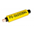 Partex PO-07000DN4, galben, 30m, (3,8-4,7mm), marcaj tub termocontractabil din PVC cu formă de memorie, PO ovală