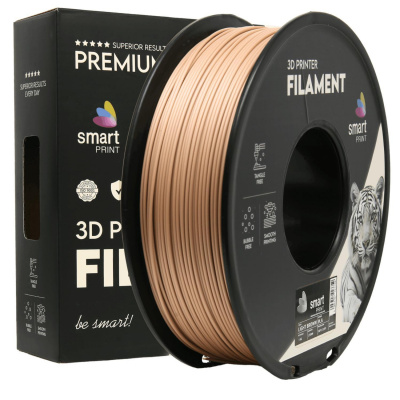 Smart Print FG-S164-E1, 3D filament, PLA, 1,75mm, 1000g, Maro deschis (Light brown)