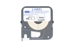 Max LM-305T, 5mm x 8m, átlátszó banda compatibila