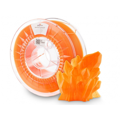 Spectrum 80884 3D filament, PLA Crystal, 1,75mm, 1000g, Portocaliu (Neon orange)