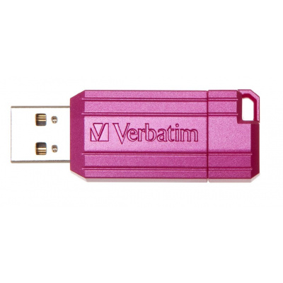Verbatim 49067 Unitate flash Hi-Speed Store 'n' Go, 16GB, Pinstripe, USB 2.0, Roz aprins