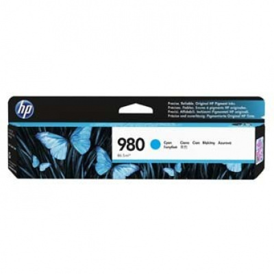 HP 980 D8J07A azuriu (cyan) cartus original