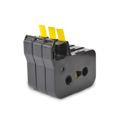 Bandă autoadezivă L-Mark LM-606YB pentru LK-360, 6mm x 8m, galben