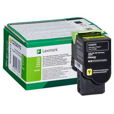 Lexmark C2320Y0 galben (yellow) toner original