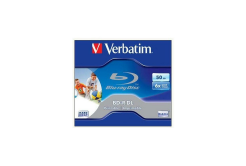 Verbatim 43735 BD-R Dual Layer, Jewel box, 50GB, 6x, cu opțiune de imprimare