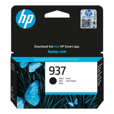 HP 937 4S6W5NE negru (black) cartus original