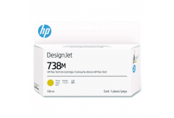 HP 738M A24VPA galben (yellow) cartus original
