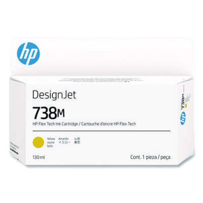 HP 738M A24VPA galben (yellow) cartus original