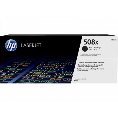 HP 508X CF360X negru toner original