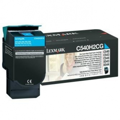 Lexmark C540H2CG azuriu (cyan) toner original