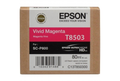 Epson T8503 C13T85030N purpuriu (magenta) cartus original