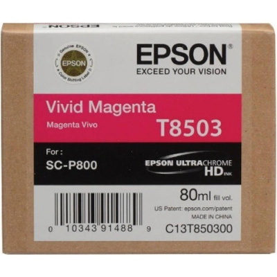 Epson T8503 C13T85030N purpuriu (magenta) cartus original