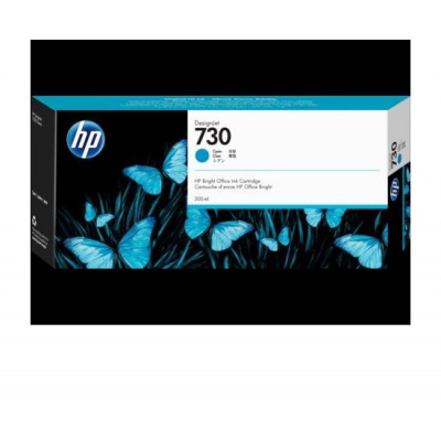 HP 730 P2V68A azuriu (cyan) cartus original