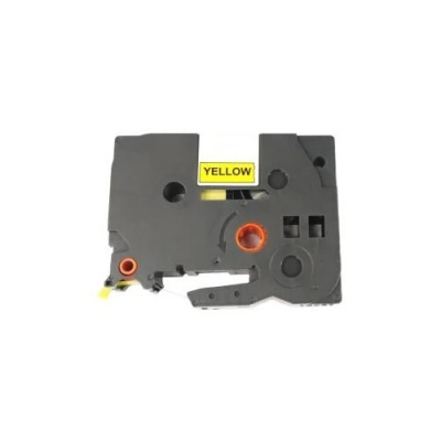 Brother FLE-6511 / FLC-62511, 21 x 45 mm, 72 ks, text negru / fundal galben, banda compatibila