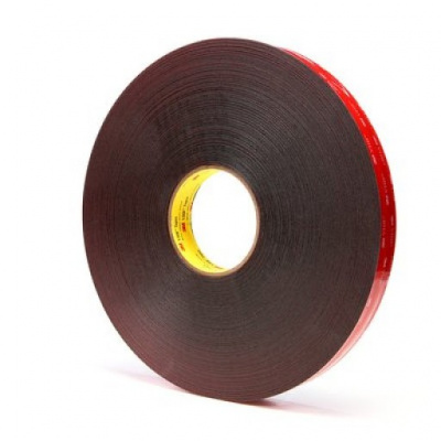 3M VHB 5925-F, 12 mm x 33 m, negru dublă faţă-verso bandă adezivă acrilică, 0,6 mm