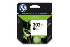HP 302XL F6U68AE negru (black) cartus original, după expirare