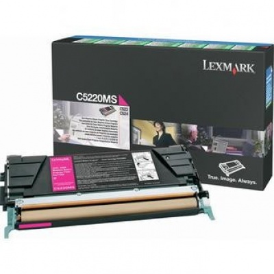 Lexmark C5220MS purpuriu (magenta) toner original