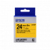 Epson LabelWorks LK-6YBP C53S656005 24mm x 9m, text negru / fundal galben pastel, banda original