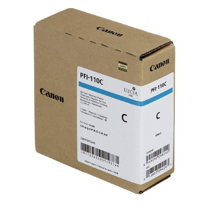 Canon PFI110C 2365C001 azuriu (cyan) cartus original