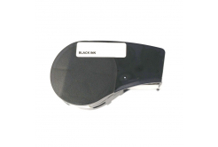 Brady M21-250-595-WT vinil autoadeziv, 6,35 mm x 6,4 m, text negru / fundal alb, banda compatibila
