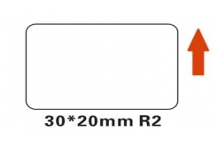 Niimbot etichete R A2A88658501, 30x20mm 320buc. White pentru B21