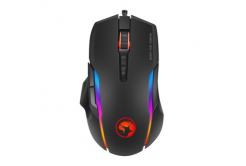 Marvo Mouse G945 G945 PRO, 10000DPI, Optical, 9tl., Cu fir USB, negru, gaming, RGB lumina de fundal