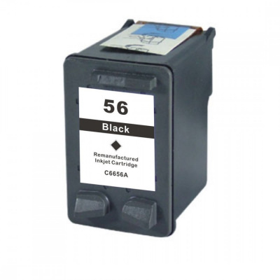 Cartus compatibil cu HP 56 C6656A negru (black) 