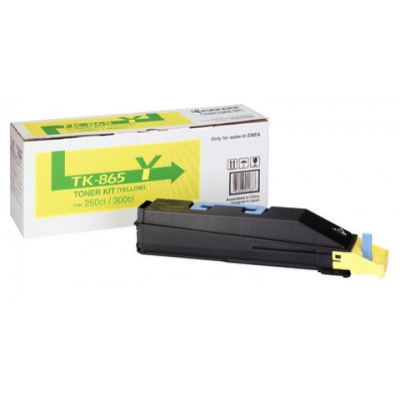 Kyocera Mita TK-865Y galben (yellow) toner original