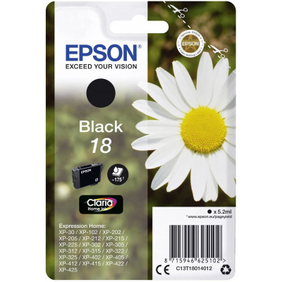 Epson 18 C13T18014012 negru (black) cartus original