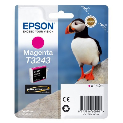 Epson T32434010 purpuriu (magenta) cartus original