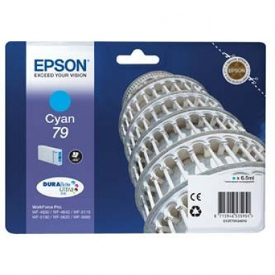 Epson C13T79124010 azuriu (cyan) cartus original
