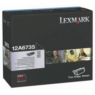 Lexmark 12A6735 negru (black) toner original