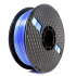 Gembird 3DP-PLA-SK-01-ICE, 3D filament, PLA Silk, 1,75mm, 1000g, Albastru gheață/Albastru închis (Icy blue/Dark blue)