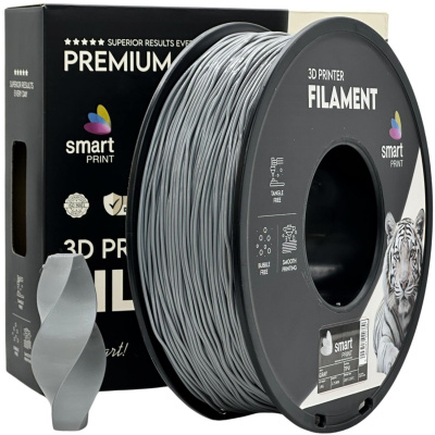 Smart Print FG-S124-E1, 3D filament, TPU 95A, 1,75mm, 1000g, Gri (Grey)