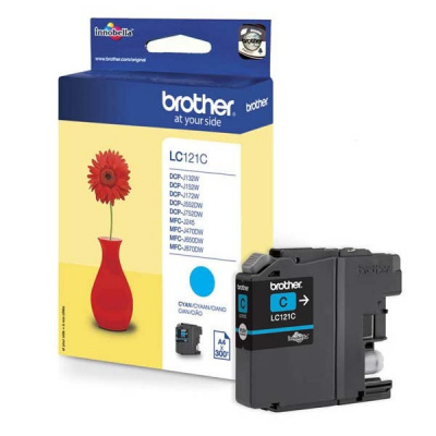 Brother LC-121C azuriu (cyan) cartus original