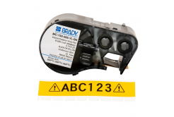 Brady M4C-750-595-YL-BK / 170832, 19.05 mm x 7.62 m, Vinil, text negru / fundal galben