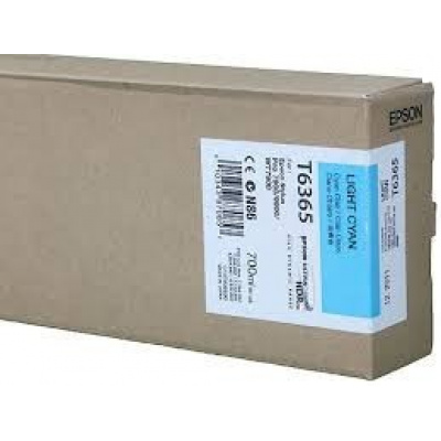 Epson T636500 azuriu deschis (light cyan) cartus original