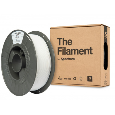 "The Filament" by Spectrum TF-24137 filament, HT-PLA, 1,75mm, 1000g, Alb (Warm white)